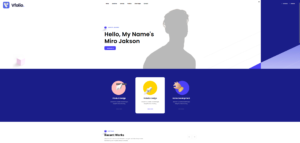 Template Website Portofolio