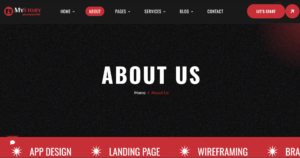 MyStory Personal Portfolio Template